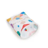 Colorful Crinkle Cat Tunnel Toy with Interactive Ball Colorful printed cat tunnel toy with rainbow hanging ball for kitten and cat play