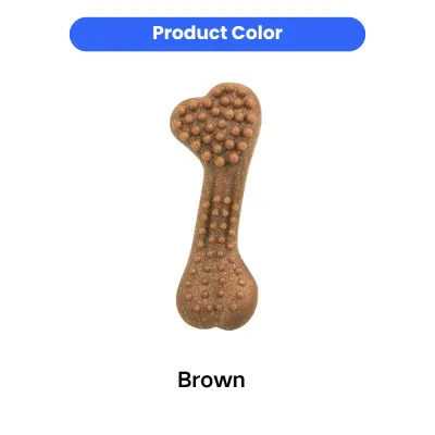 Brown TPR Dog Chew Bone Toy Product Color Display Brown TPR dog chew bone toy product color display for pet stores and wholesale buyers