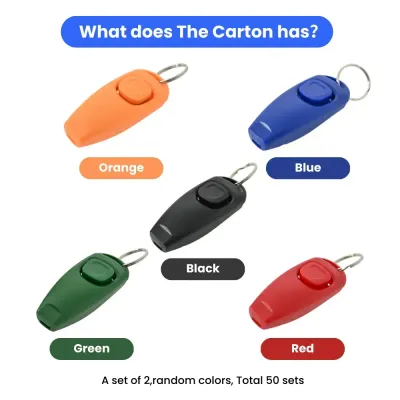 Pet Whistle Clickers Color Pet Whistle Clickers Color