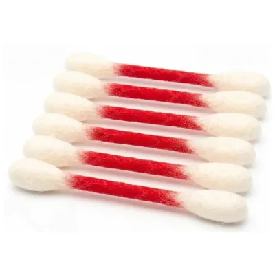 Red Giant Cotton Swab Cat Toy Set Red giant cotton swab cat toy set made from soft felt material