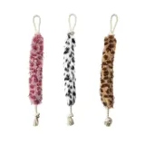Long Tail Plush Dog Toy with Rope