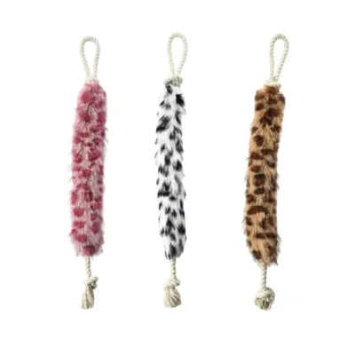 Long Tail Plush Dog Toy with Rope Long Tail Plush Dog Toy with Rope
