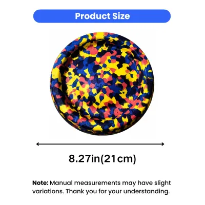 21cm EVA Flying Disc Dog Toy Size Guide EVA dog flying disc measuring 8.27 inches 21cm for medium and large dogs