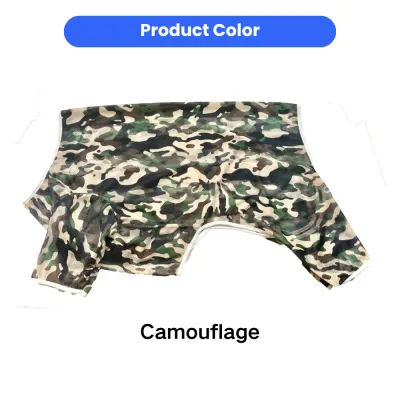 Camouflage Mesh Dog Vest Color Option Camouflage color option of breathable mesh dog cooling vest for large dogs