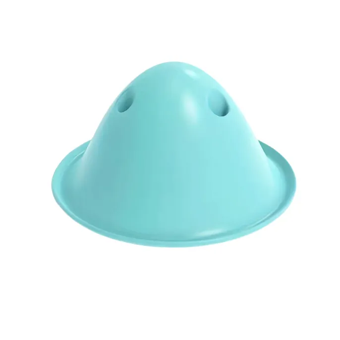 Blue Interactive Dog Treat Puzzle Toy Blue dog puzzle toy for treat dispensing and enrichment activities