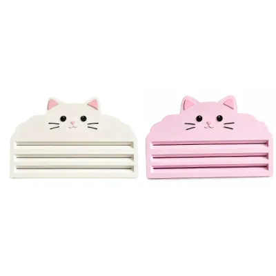 Cat Food Squeezer White and Pink Set White and pink cat food squeezer set for wet cat food and treat pouches