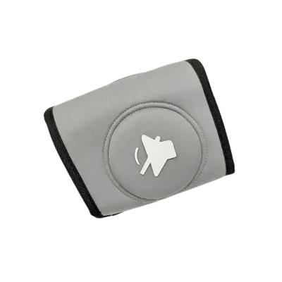 Grey Dog Noise Reduction Ear Cover Grey dog ear protection cover made with soft insulating material