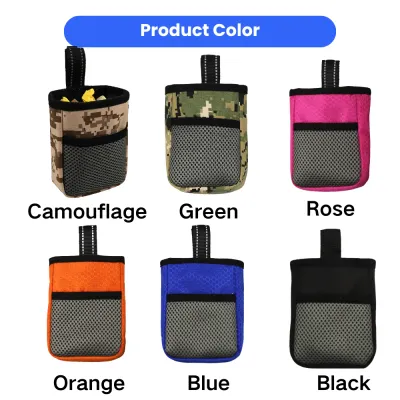 Dog Walking Bag Available in Multiple Colors Dog walking bag available in camouflage green rose orange blue and black color options