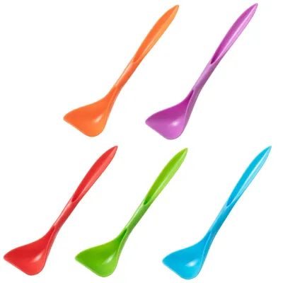 Food Grade Pet Feeding Stirring Spoon Wholesale Food-grade plastic pet feeding stirring spoon for wet food mixing and pet meal preparation