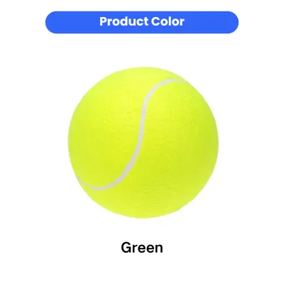 green giant tennis ball dog toy color display for dogs