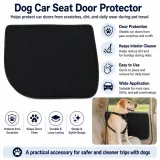 Dog Car Seat Door Protector Feature Overview Dog car seat door protector with scratch protection, cleaner interior, and easy installation