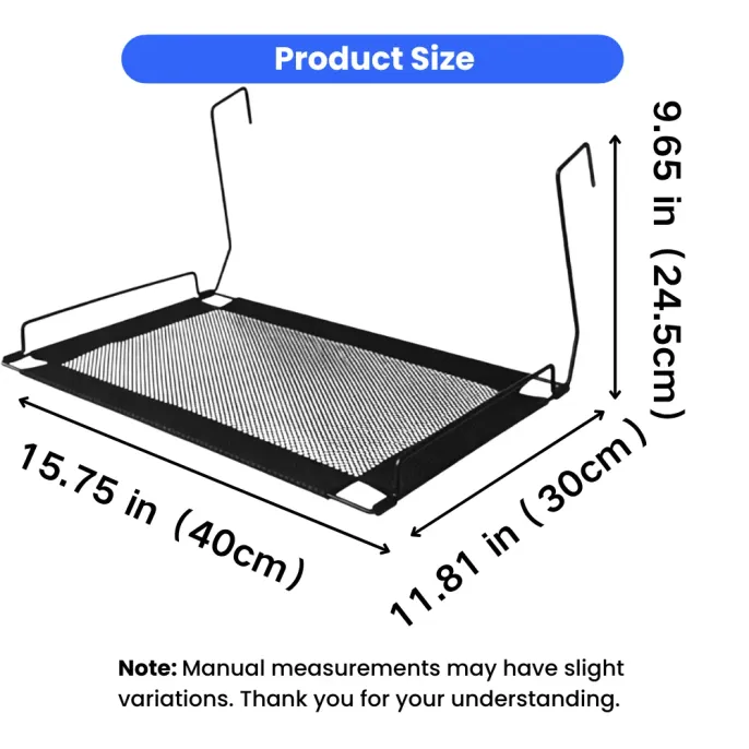 Breathable Mesh Cat Hammock Product Size Breathable mesh cat hammock size chart, 15.75 x 11.81 x 9.65 inch hanging cat bed for cages