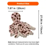 Octopus Dog Plush Toy Size Guide Octopus dog plush toy size 7.87 inches wide and 27.56 inches long