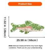 Ocean series salmon plush dog toy size 25.98 in 66cm long and 11.02 in 28cm high