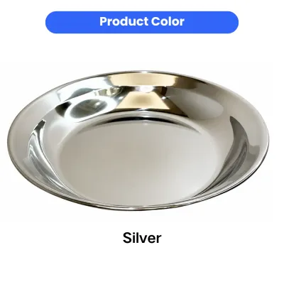 Product Color Silver Cat Bowl Silver stainless steel caSilver color stainless steel cat bowl with polished reflective finisht bowl on a clean white background for cats