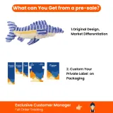 Pre-Sale Support for Custom Plush Dog Toys Pre-sale support for original design plush dog toys with private label packaging and order tracking
