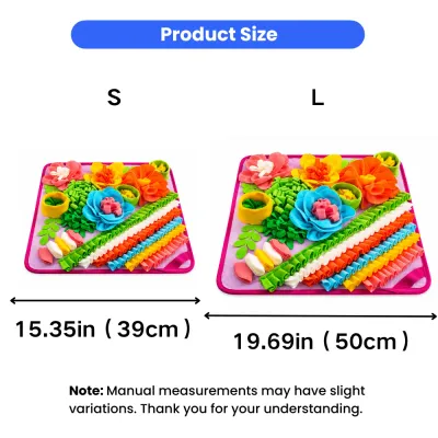Dog Snuffle Mat Size Guide 50cm x 39cm Dog snuffle mat size guide showing 50cm x 39cm dimensions for pet training use