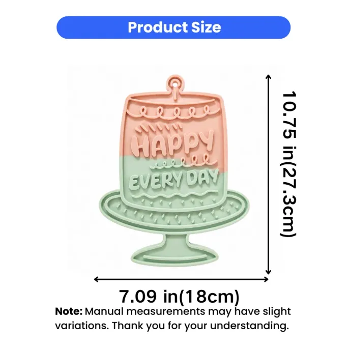 Pet Lick Mat Size 7.09 x 10.75 Inch Pet lick mat size guide showing 7.09 x 10.75 inch dimensions for cats and dogs
