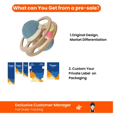 Wholesale Custom Rolling Cat Toy with Private Label Packaging Wholesale rolling cat toy with custom private label packaging options for pet businesses