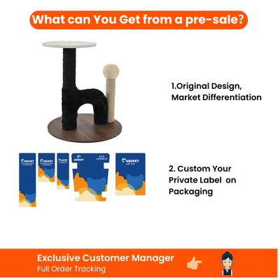 Custom Cat Tree Private Label and Pre Sale Service Cat tree pre sale service with original product design and custom private label packaging options