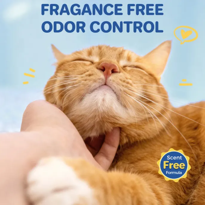 Fragrance Free Cat Litter for Natural Odor Control Fragrance free cat litter designed for effective odor control without added scent